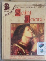 Saint Joan written by George Bernard Shaw performed by Barbara Jefford, Alec McCowen, Michael Hordern and Derek Jacobi on Cassette (Abridged)